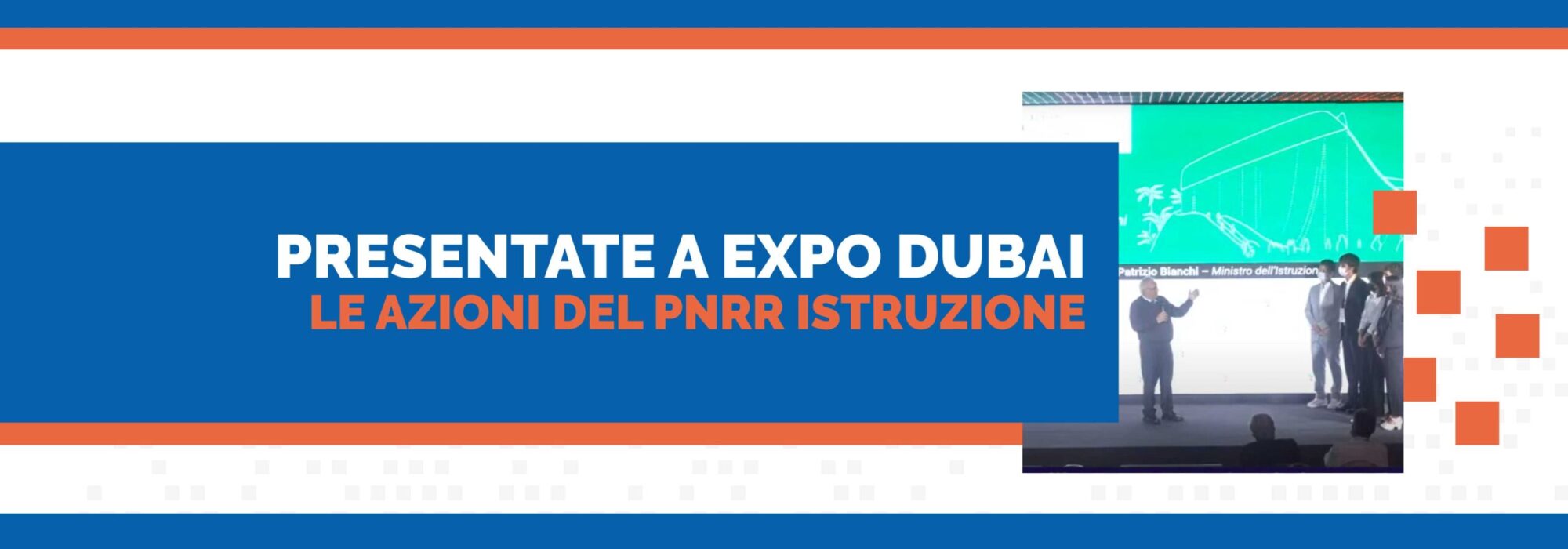 Expo Dubai le azioni del PNRR Istruzione